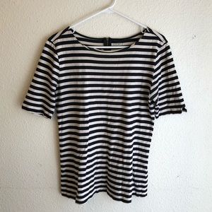 LOFT zipper back top